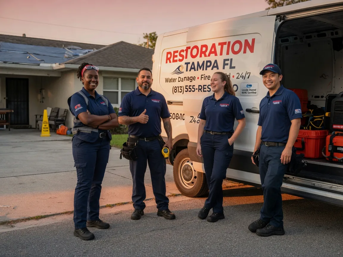 Water Damage Restoration company in Shade, OH