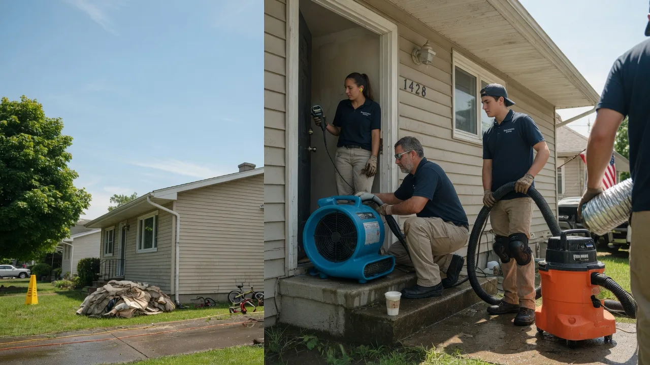 Water Damage Restoration in Shade, OH near me